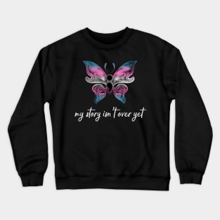 Transgender Semicolon Project Depression Awareness Suicide Prevention Trans Pride Crewneck Sweatshirt